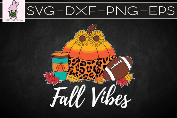 Fall Vibes Football Thanksgiving Graphics