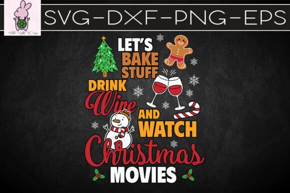 Funny Christmas Wine Lights SVG