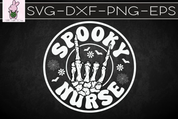 Funny Halloween Spooky Nurse SVG: Graphics for Crafts