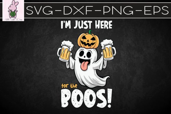 Halloween for the Boos I’m Just Here SVG: Graphics & Crafts