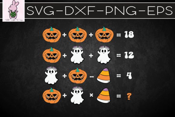 Halloween Quiz Math Teacher SVG for Crafts & Graphics