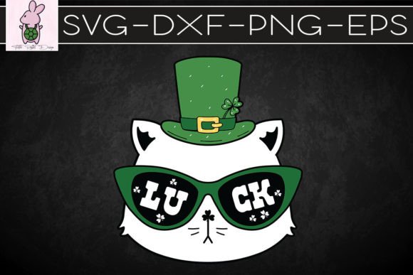 St Patricks Day Cat SVG: Festive Graphics & Crafts