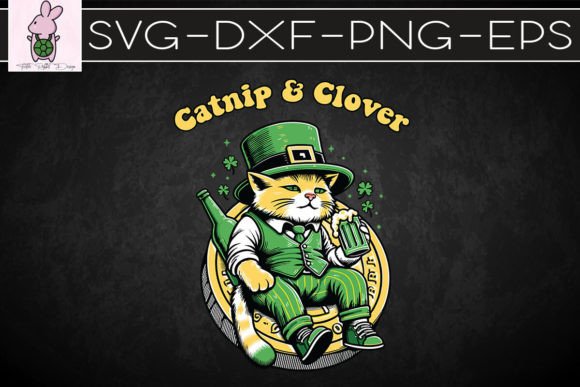 St Patricks Leprechaun Cat SVSG: Graphics & Crafts Review